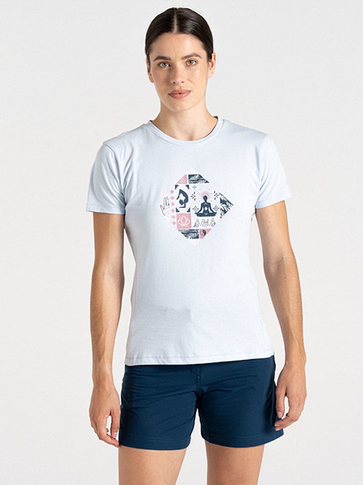 Dare 2b Koszulka funkcyjna "Tranquility III Tee" w kolorze błękitnym rozmiar: 44