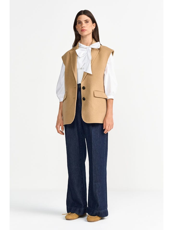 Rich & Royal Bluzka w kolorze białym rozmiar: S