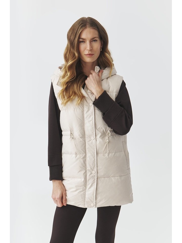 TATUUM Kamizelka puchowa "Kamo" w kolorze kremowym rozmiar: L