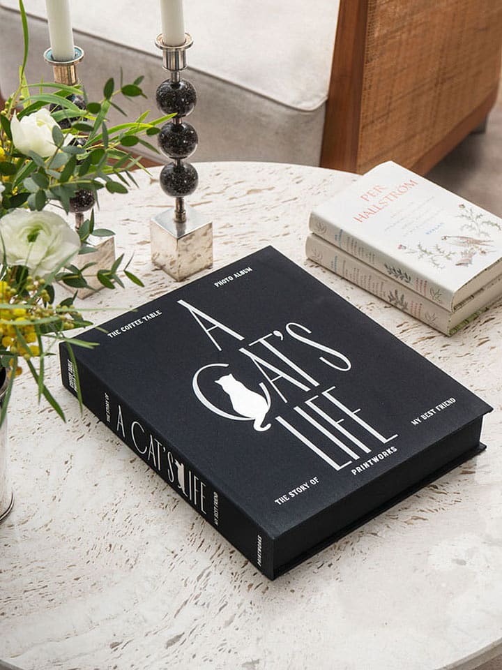 Printworks Koci album fotograficzny "A Cat's Life" w kolorze czarnym rozmiar: onesize