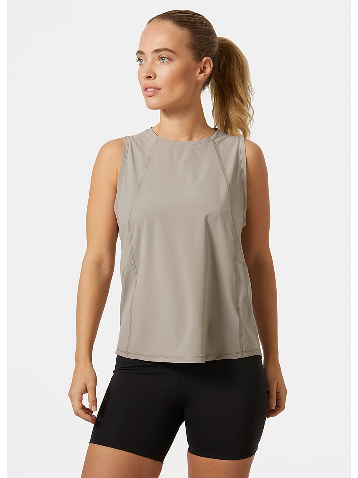 Helly Hansen Top funkcyjny "Roam" w kolorze beżowym rozmiar: XL