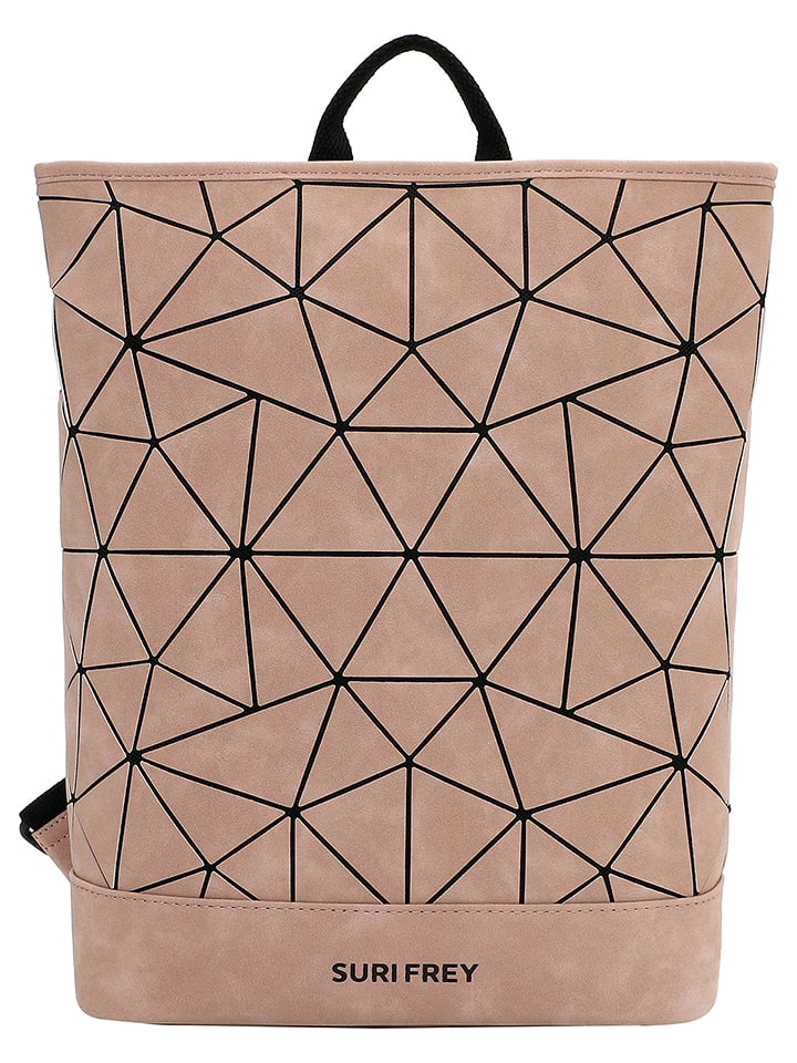 SURI FREY Plecak "Jessy-Lu" w kolorze beżowym - 37 x 40 x 11 cm rozmiar: onesize