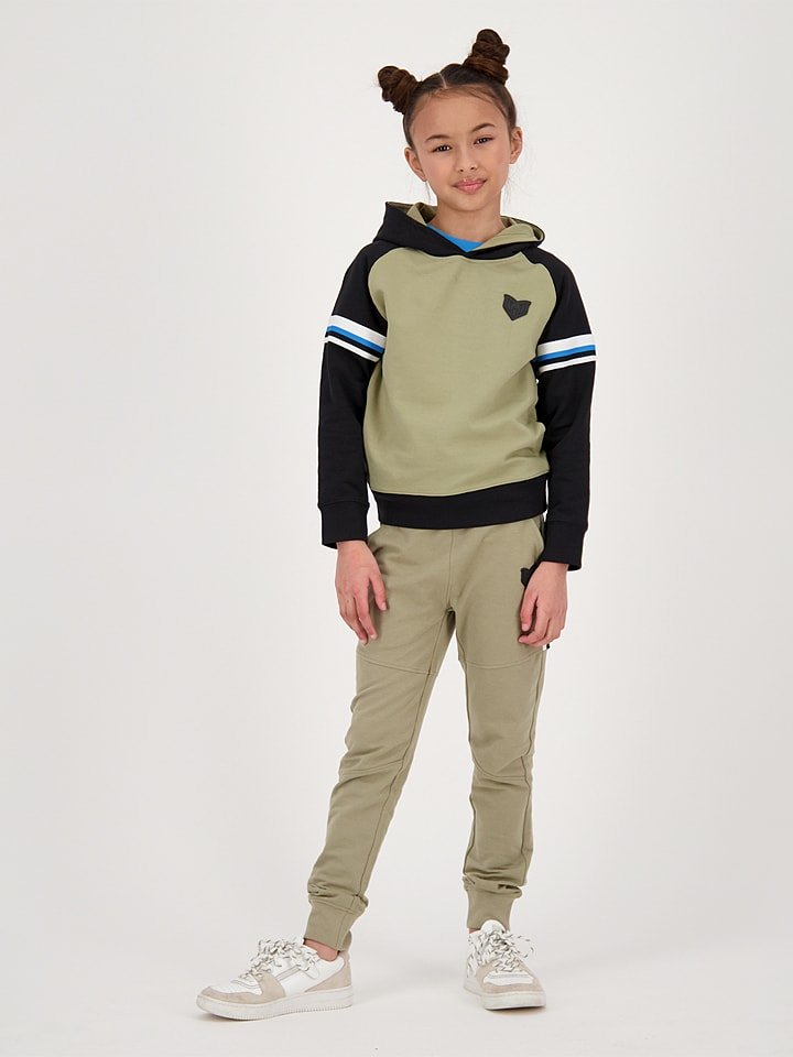 Messi Bluza w kolorze oliwkowo-granatowym rozmiar: 146/152