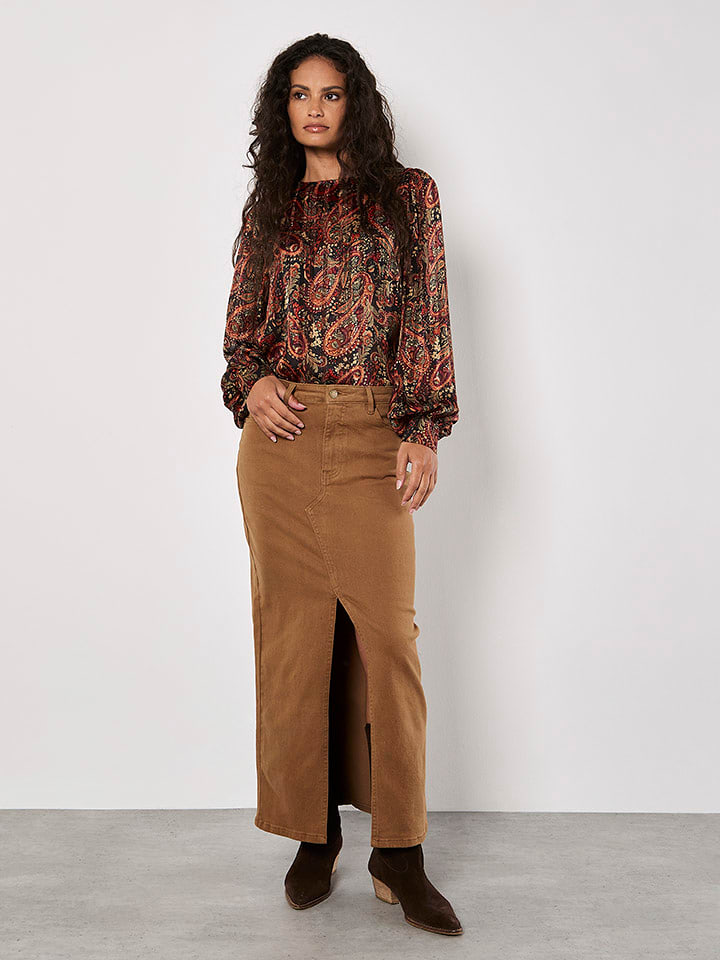 Apricot Bluzka w kolorze czarno-czerwonym rozmiar: S