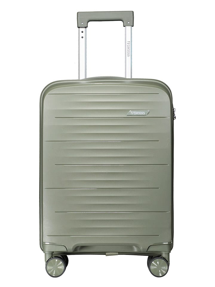 Geographical Norway Walizka "Sillo" w kolorze zielonym - 34 x 53 x 21 cm rozmiar: onesize