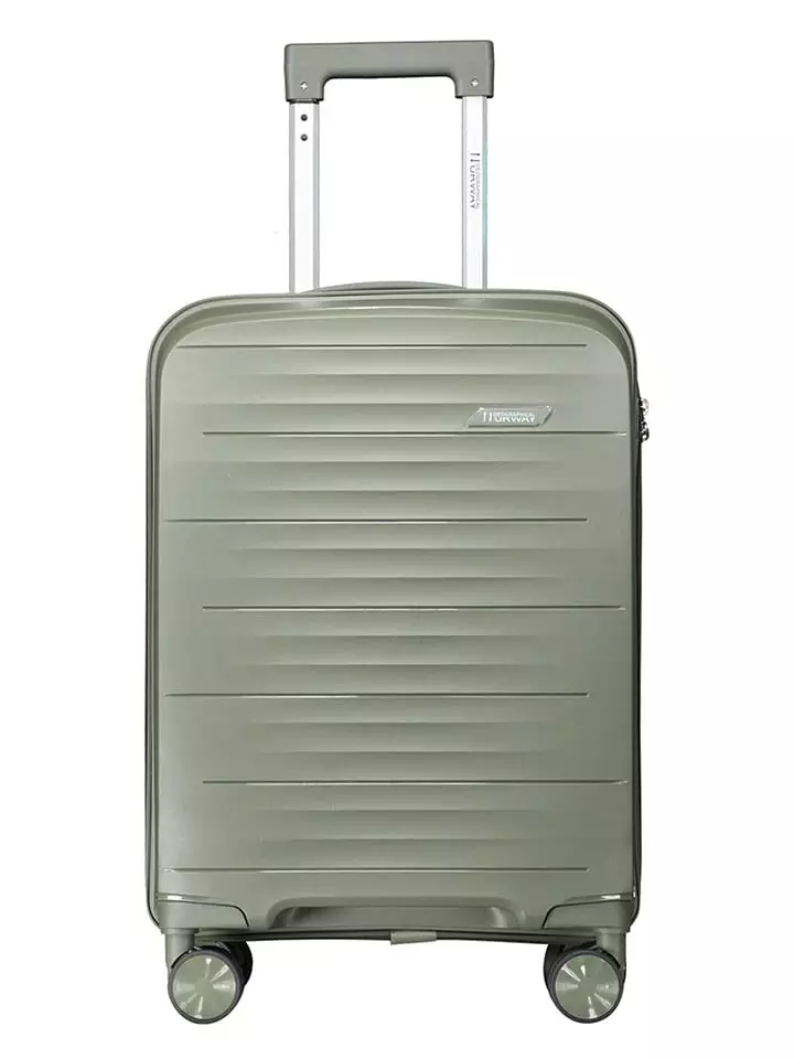 Geographical Norway Walizka "Sillo" w kolorze zielonym - 34 x 53 x 21 cm rozmiar: onesize