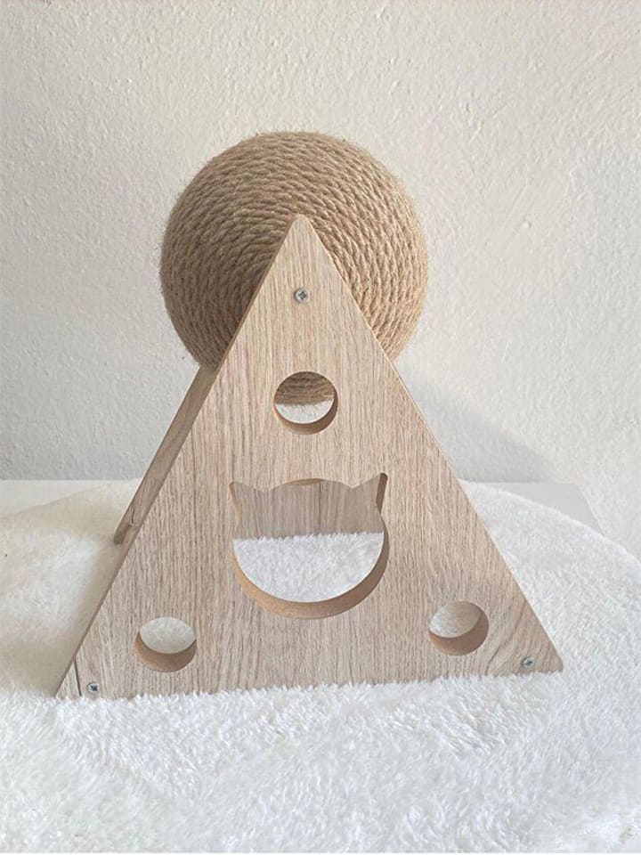 Paws&Whiskers Zabawka w kolorze beżowym dla kota - 27 x 27 x 21 cm rozmiar: onesize