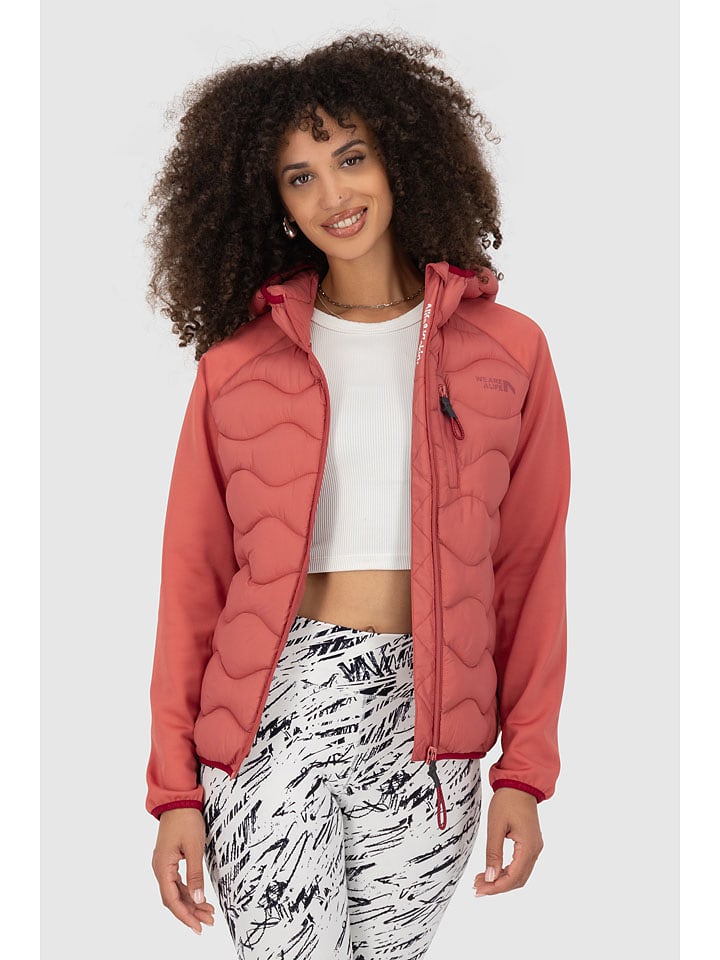 alife and kickin Kurtka funkcyjna "ArwenAK" w kolorze brzoskwiniowym rozmiar: S