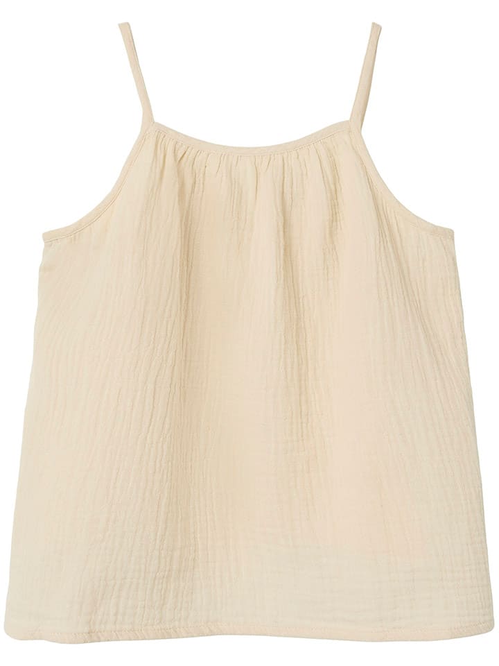 name it Top "Hisa" w kolorze kremowym rozmiar: 122/128