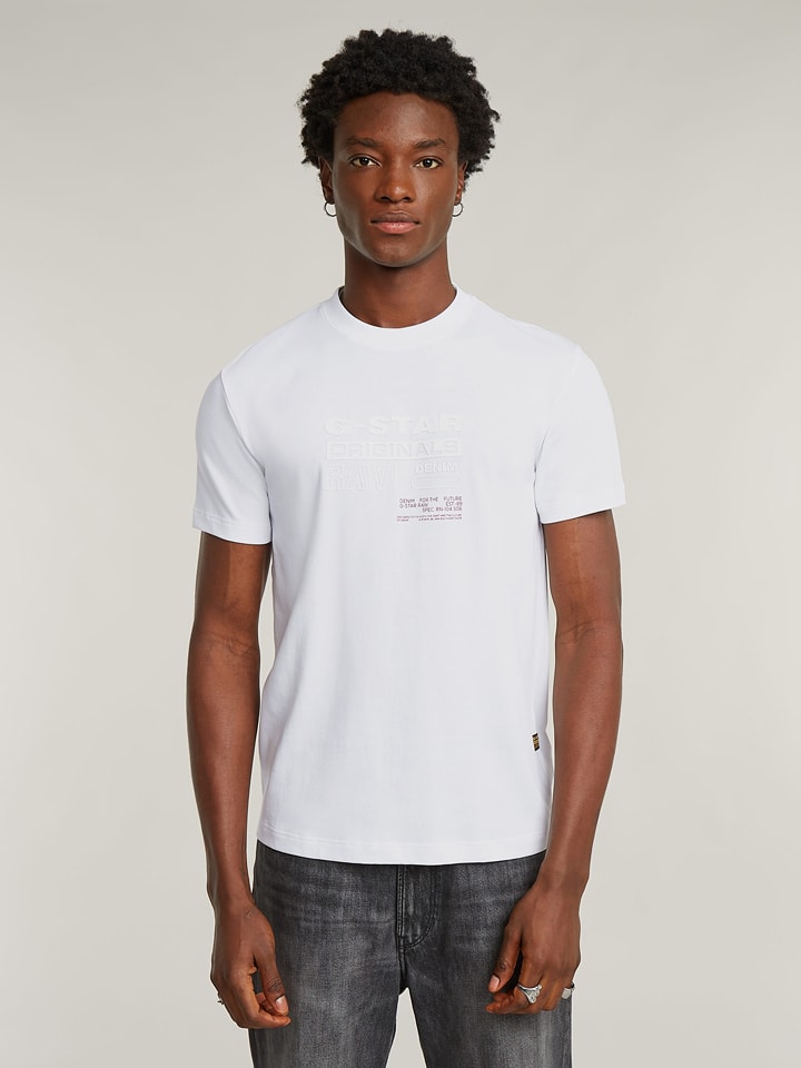 G-Star Koszulka w kolorze białym rozmiar: L