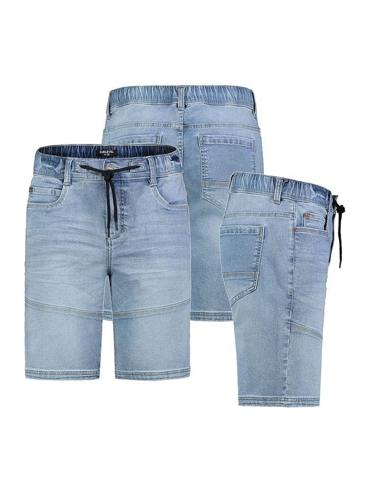 Sublevel Bermudy dżinsowe w kolorze błękitnym rozmiar: W30