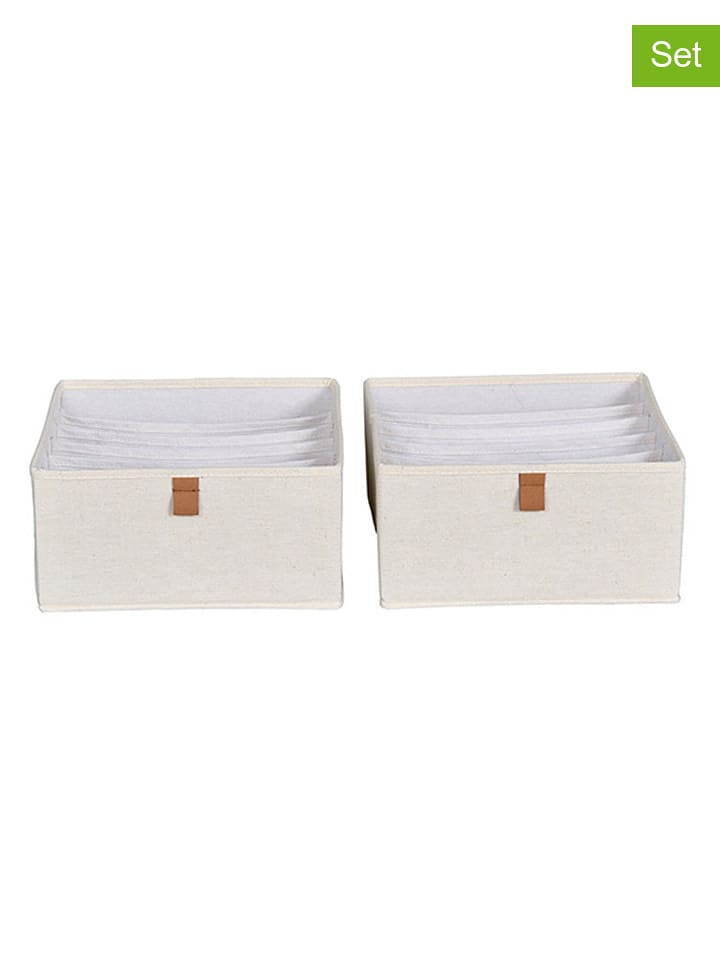 STORE IT Organizery (2 szt.) w kolorze kremowym - 30 x 15 x 30 cm rozmiar: onesize