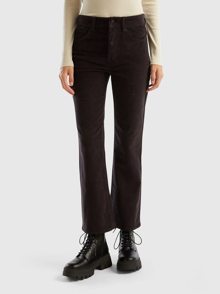 Benetton Spodnie w kolorze brązowym rozmiar: W25