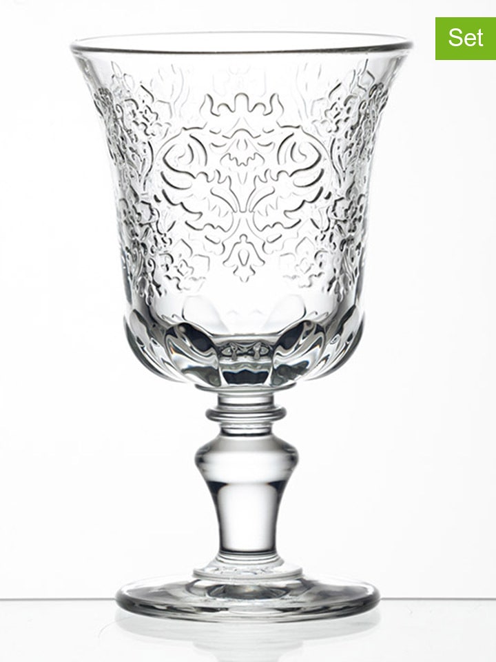 La Rochère France Kieliszki (6 szt.) "Abeille" do wina - 260 ml rozmiar: onesize