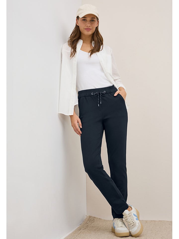 Cecil Spodnie w kolorze granatowym rozmiar: M/L28