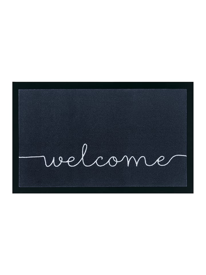 Hanse Home Wycieraczka "Welcome" w kolorze antracytowym rozmiar: 45x75 cm