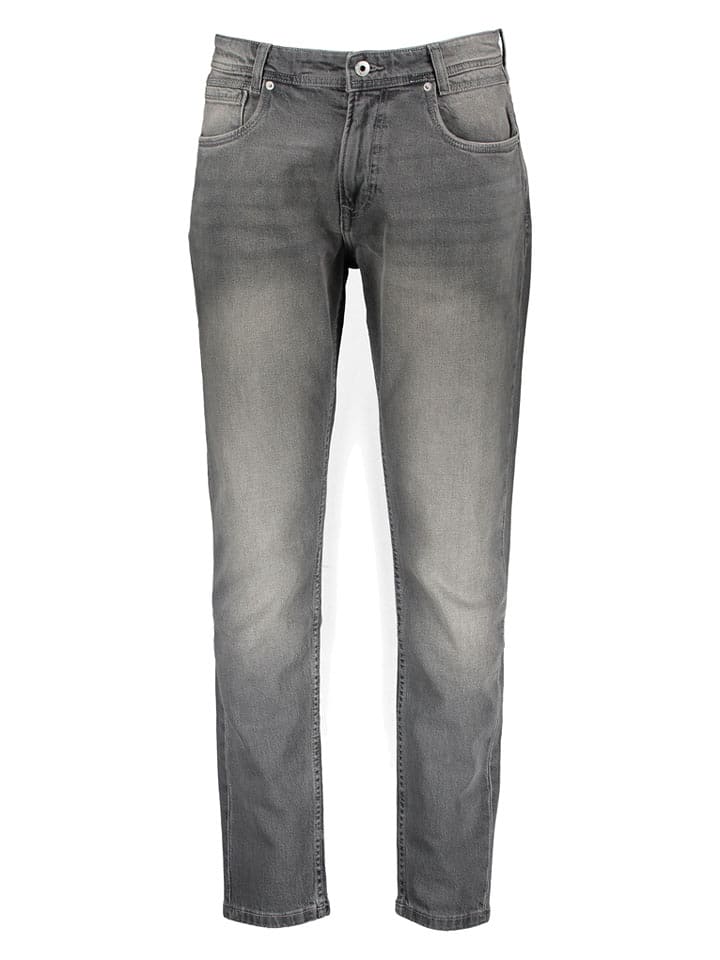 Pepe Jeans Dżinsy - Tapered fit - w kolorze antracytowym rozmiar: W33/L32