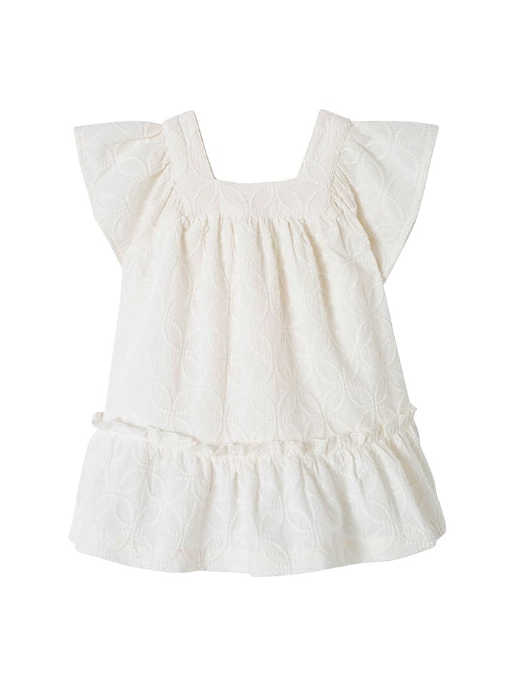 vertbaudet Sukienka w kolorze kremowym rozmiar: 86