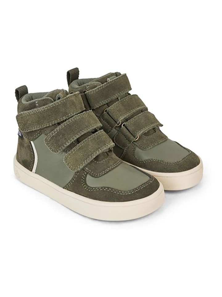 Bundgaard Skórzane sneakersy "Nero" w kolorze khaki rozmiar: 24