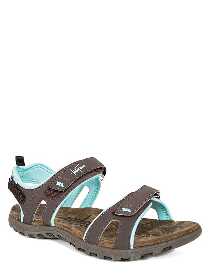 Trespass Sandały trekkingowe "Serac" w kolorze brązowym rozmiar: 39