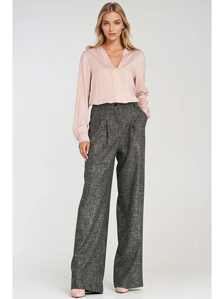 Nife Spodnie w kolorze antracytowym rozmiar: 42