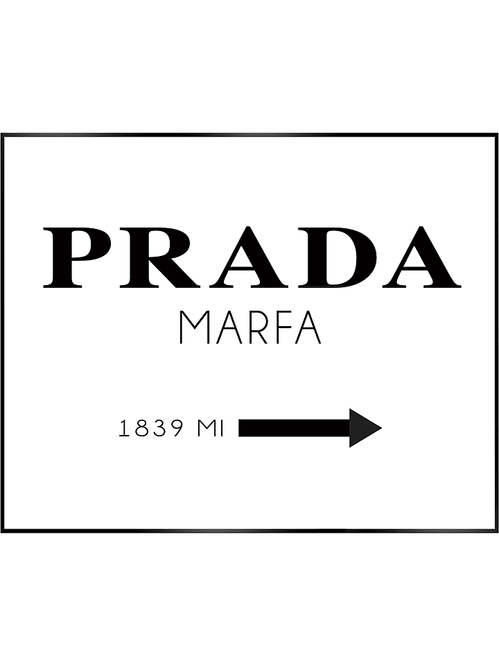 Orangewallz Druk artystyczny "Miles" w ramce rozmiar: 40x50 cm