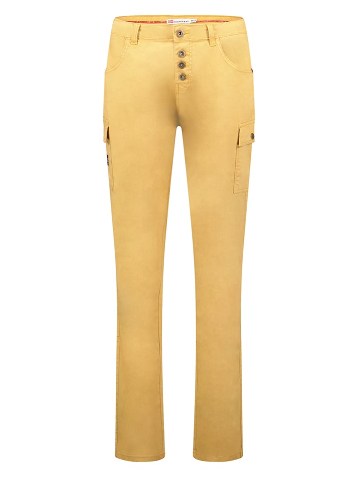 Geographical Norway Bojówki w kolorze beżowym rozmiar: XXL