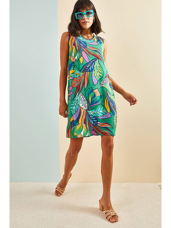 Bianco Lucci Sukienka ze wzorem rozmiar: M