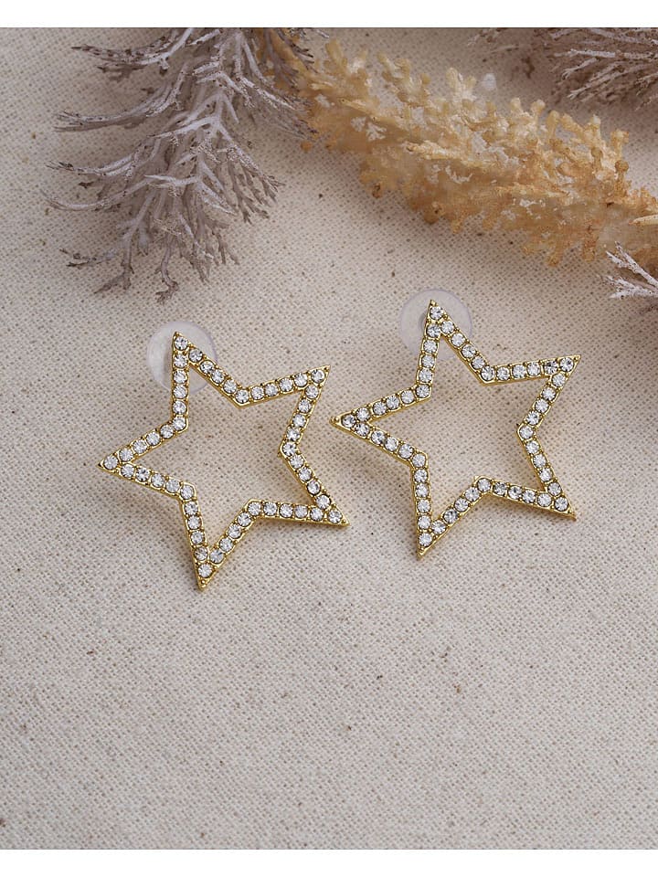 Luseera Kolczyki-wkrętki z cyrkoniami rozmiar: onesize