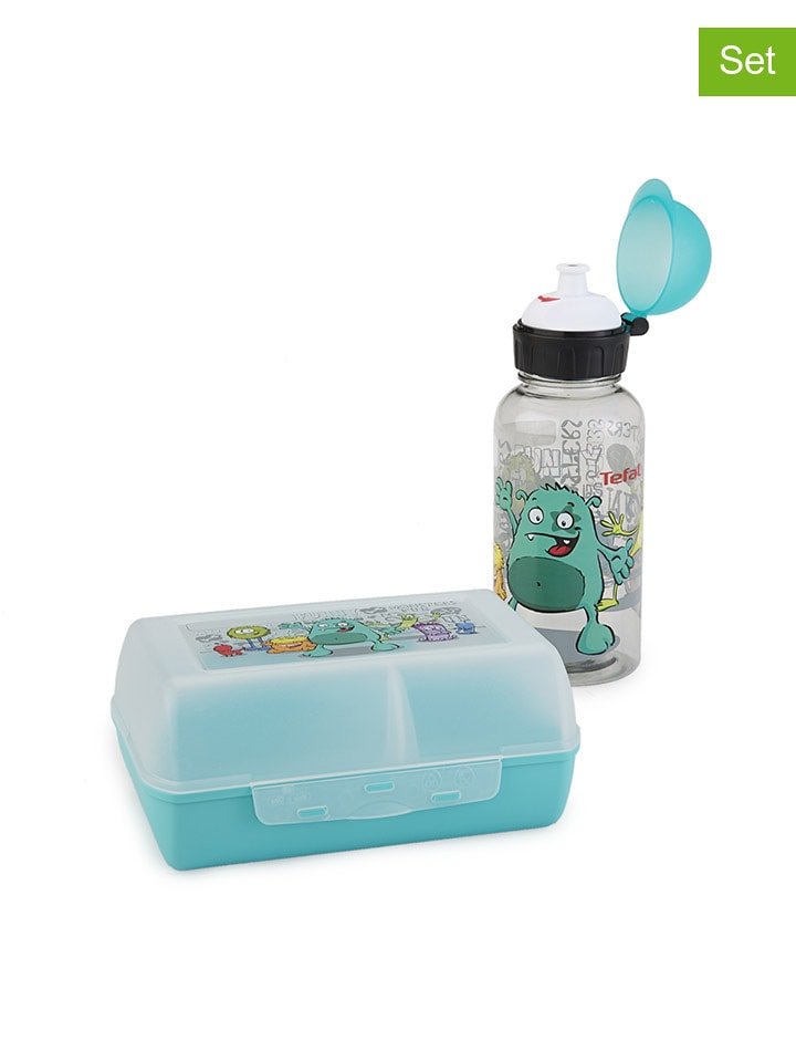 Emsa 2-częściowy zestaw w kolorze turkusowym rozmiar: onesize