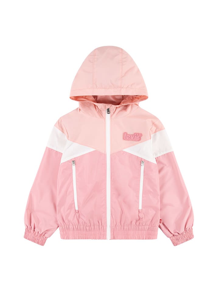Levi's Kids Kurtka przeciwdeszczowa w kolorze jasnoróżowym rozmiar: 128