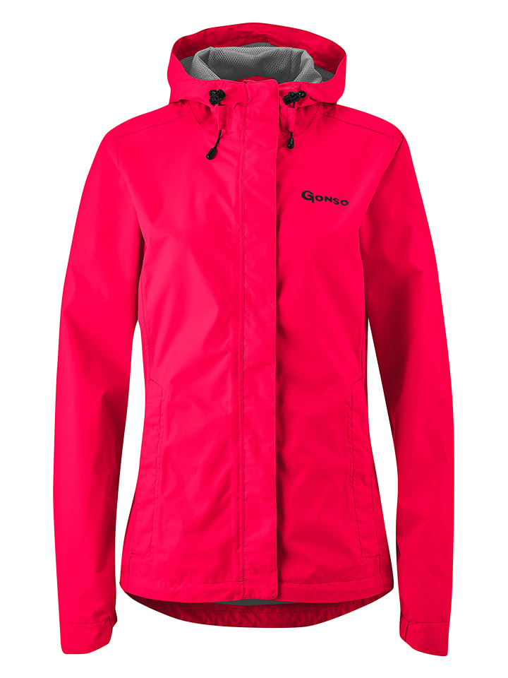 Gonso Kurtka przeciwdeszczowa "Sura" w kolorze czerwonym rozmiar: 40