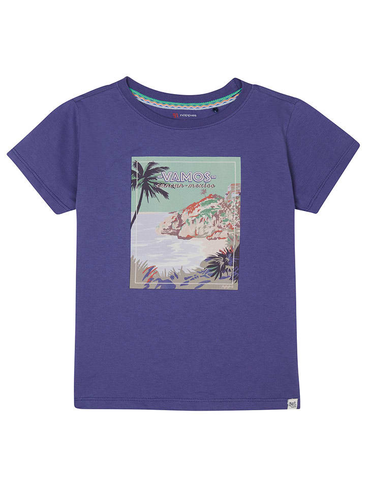 Noppies Koszulka "Leachville" w kolorze fioletowym rozmiar: 140