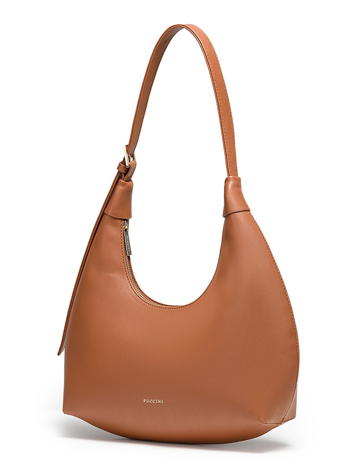 Puccini Torebka w kolorze jasnobrązowym - 37 x 34 x 9 cm rozmiar: onesize