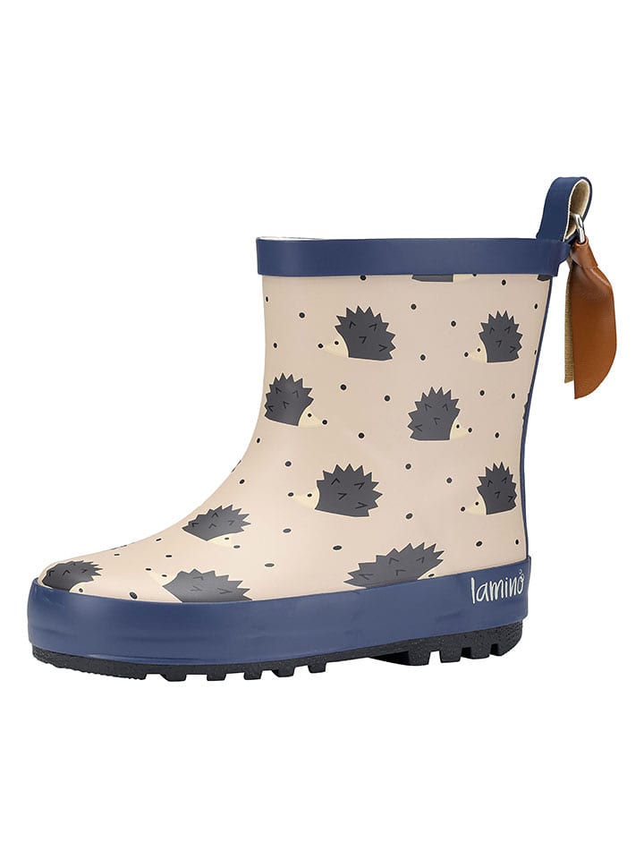 lamino Kalosze w kolorze beżowo-granatowym rozmiar: 24
