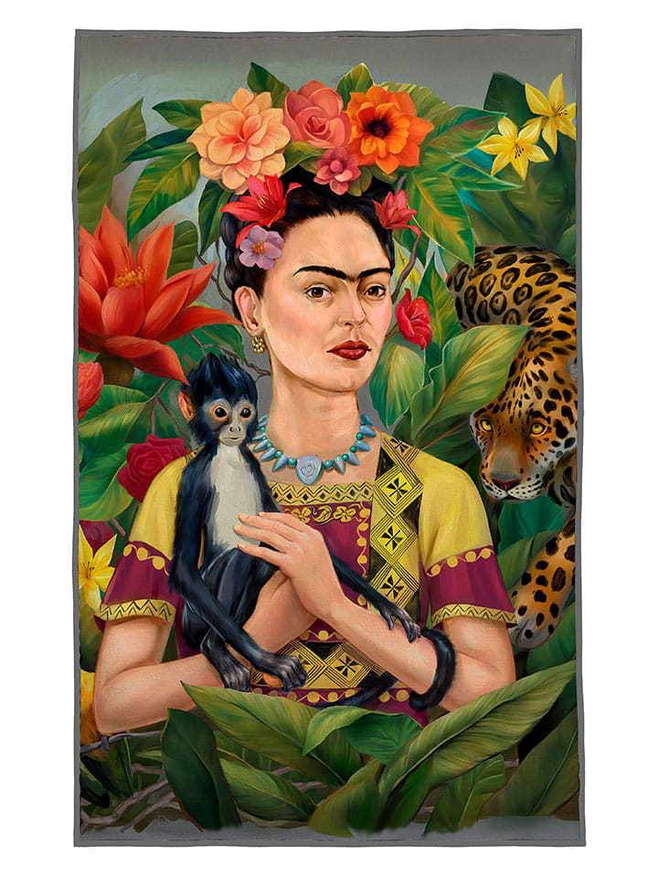 Really Nice Things Ręcznik plażowy w kolorze żółto-czerwono-zielonym - 140 x 75 cm rozmiar: onesize