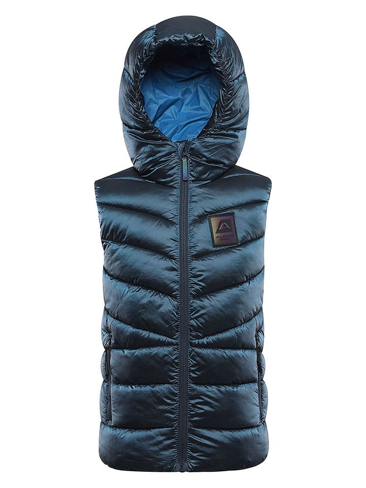 Alpine Pro Kamizelka pikowana w kolorze granatowym rozmiar: 128/134