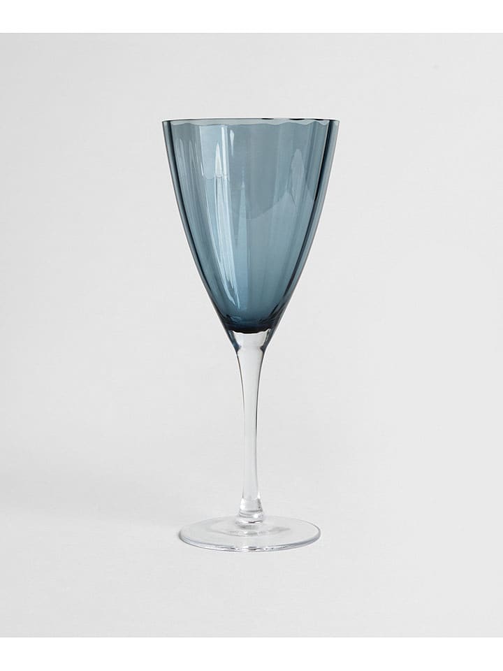 Homla Kieliszek "Plav" w kolorze niebieskim do szampana - 350 ml rozmiar: onesize