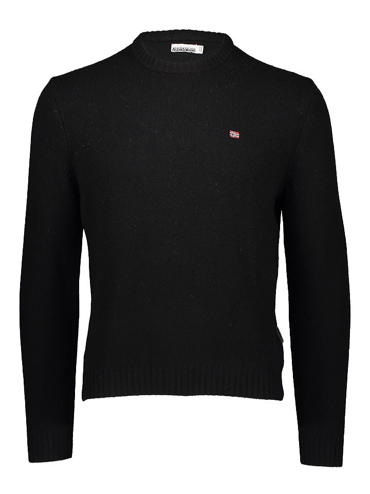 Napapijri Sweter w kolorze czarnym rozmiar: S