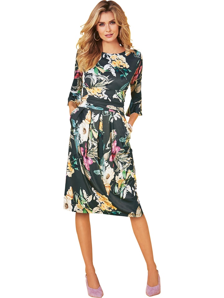 WITT WEIDEN Sukienka w kolorze antracytowym ze wzorem rozmiar: 46