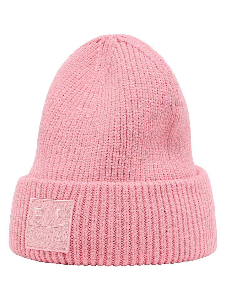 ELBSAND Czapka-beanie "Nora" w kolorze jasnoróżowym rozmiar: onesize