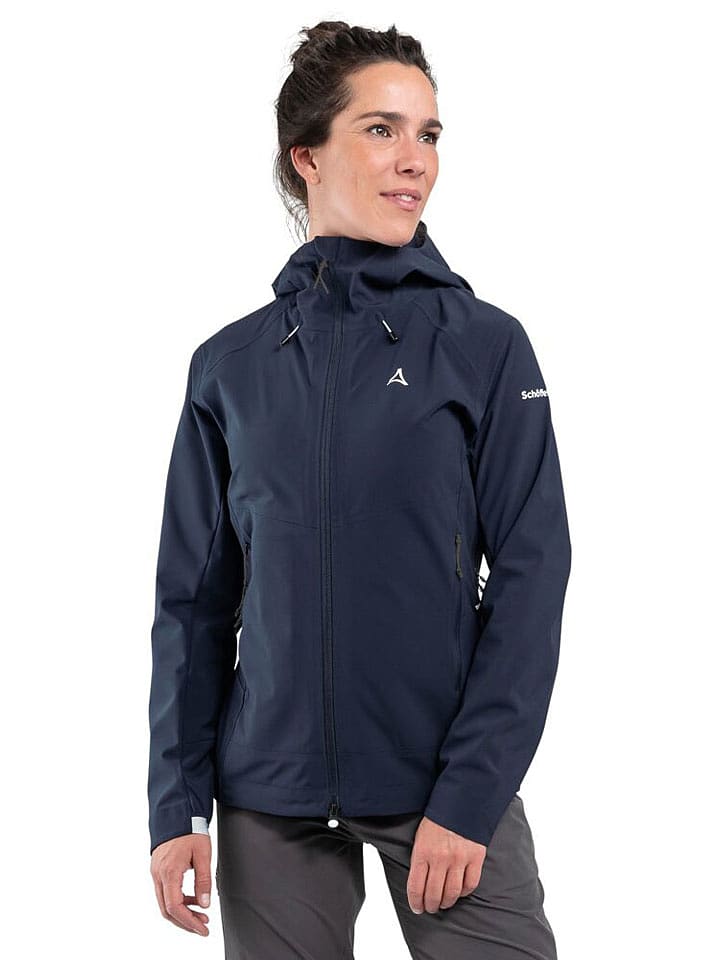 Schöffel Kurtka softshellowa "Mangart L" w kolorze granatowym rozmiar: 34