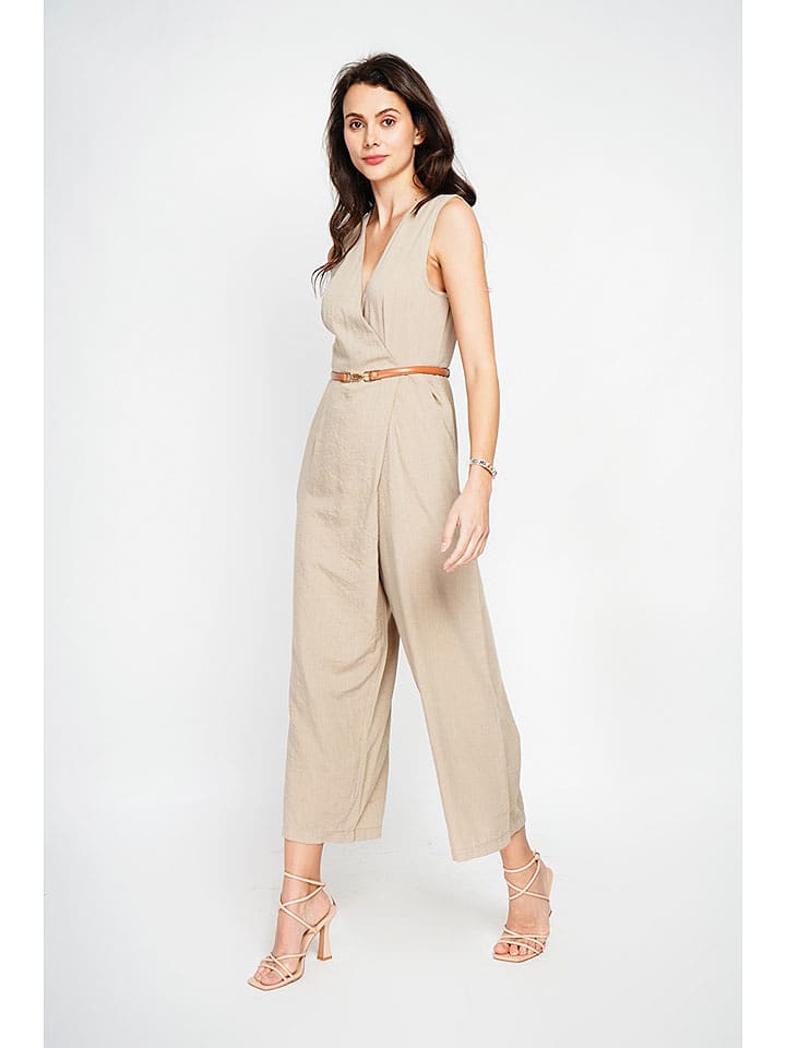 Le Jardin du Lin Kombinezon w kolorze beżowym rozmiar: 40