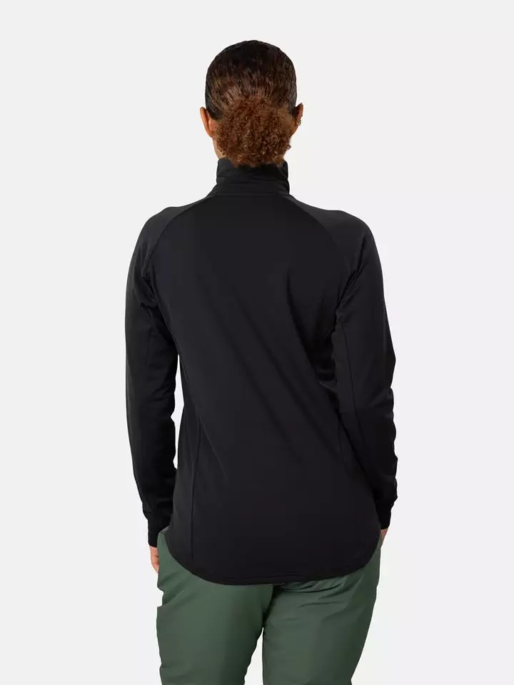 KARI TRAA Bluza polarowa "Evelyn" w kolorze czarnym rozmiar: S