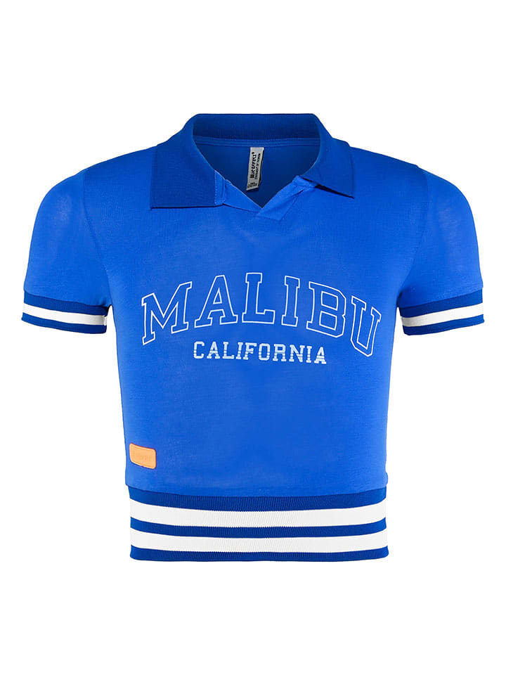 Blue Effect Koszulka polo w kolorze niebieskim rozmiar: 140