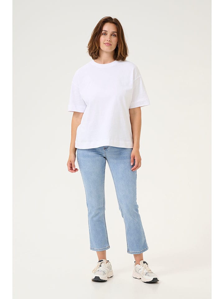 Kaffe Dżinsy "Sinem" - Slim fit - w kolorze błękitnym rozmiar: 44