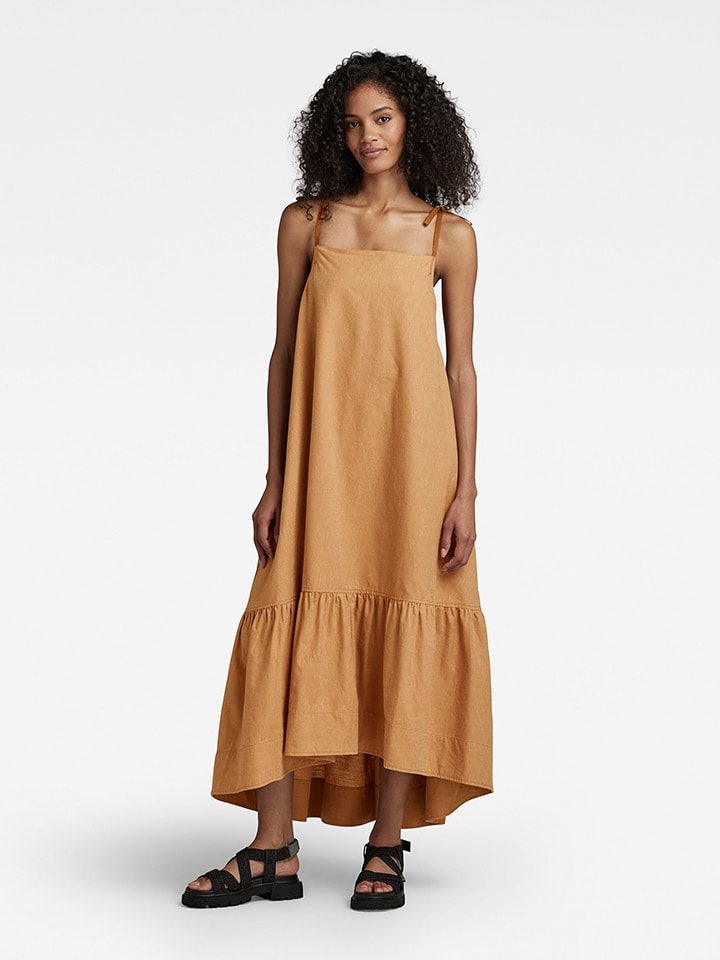 G-Star Sukienka w kolorze beżowym rozmiar: XXL