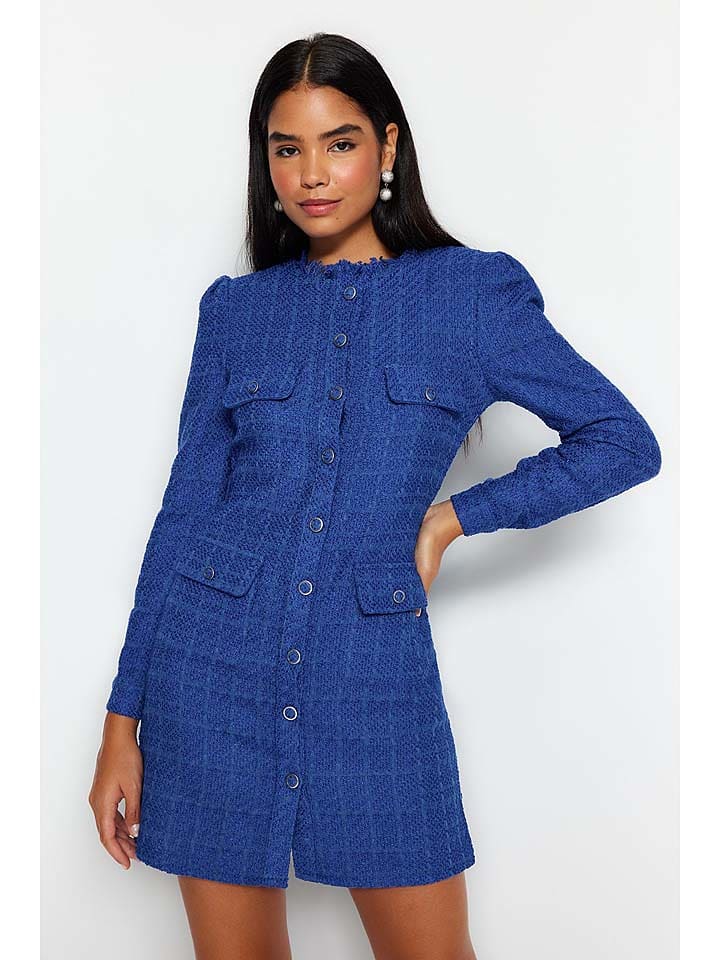 trendyol Sukienka w kolorze niebieskim rozmiar: 36