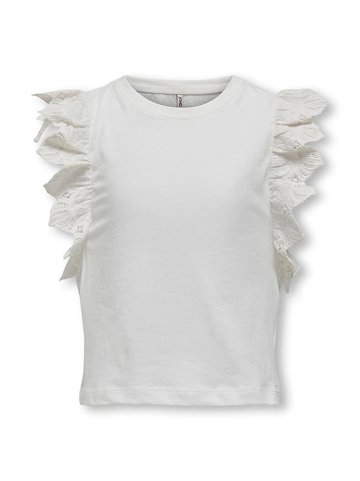 KIDS ONLY Koszulka "Betty" w kolorze białym rozmiar: 158/164