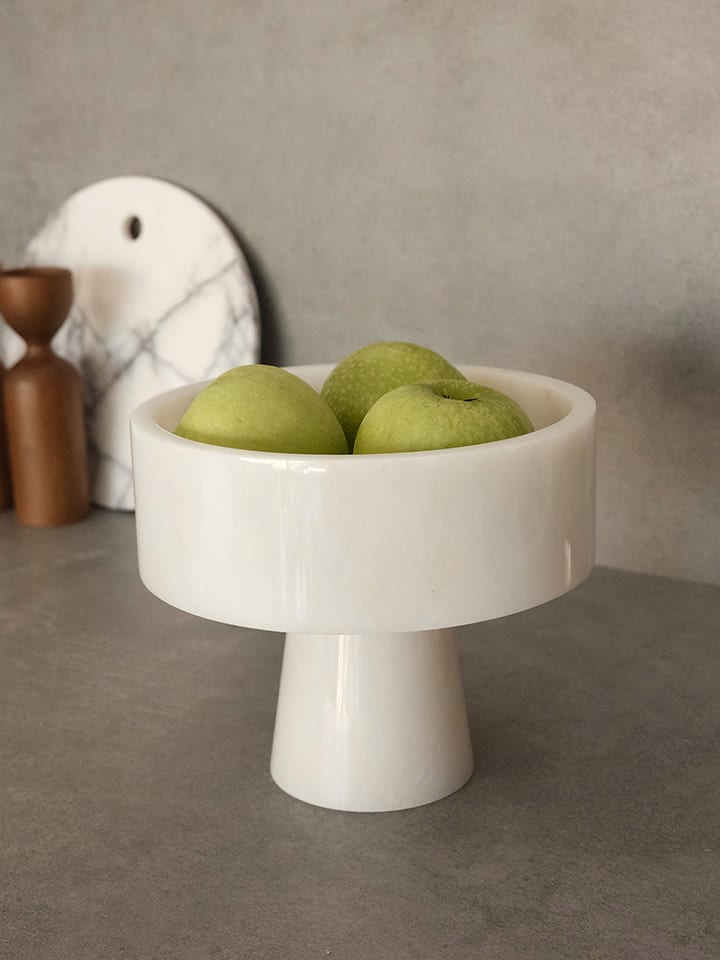 Violeta Home Miska w kolorze kremowym do serwowania - wys. 17 x Ø 20 cm rozmiar: onesize